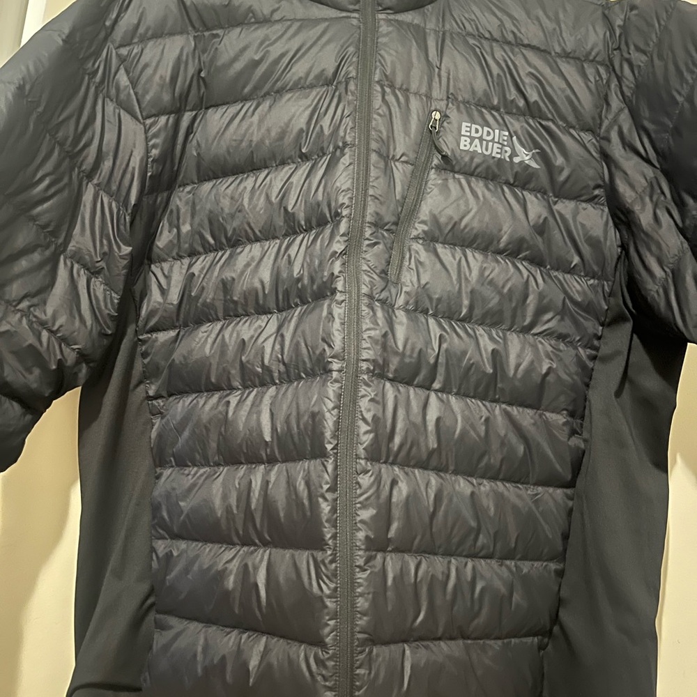 Eddie Bauer Black Puffer Jacket